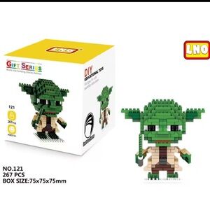 Lego Style Disney Star Wars Building Blocks Set Figures Toy Gift for Kids Yoda